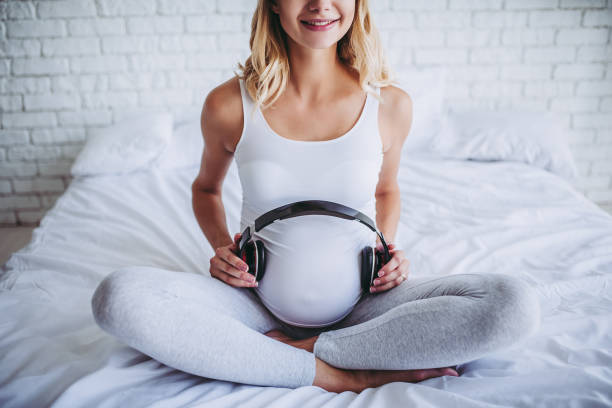 ouvir música na gravidez