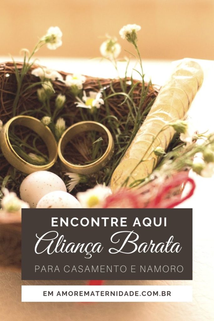Alianças de ouro baratas