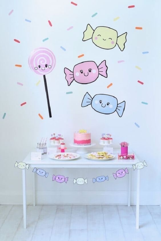 Bolo de Aniversário Infantil Feminino - Decoração Fácil