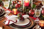 Como fazer uma decoração de mesa de Natal simples e bonita