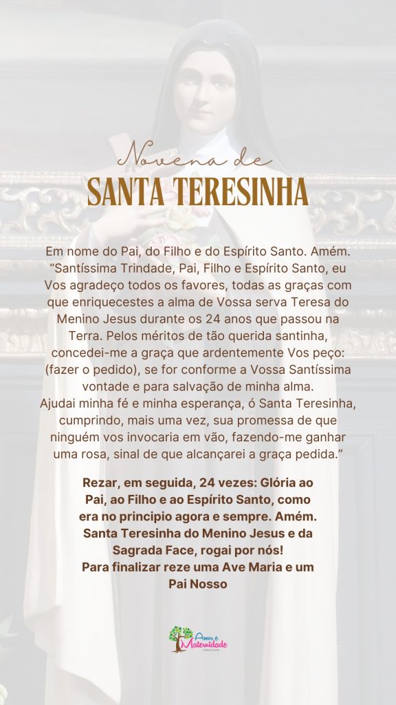 Novena de Santa Teresinha